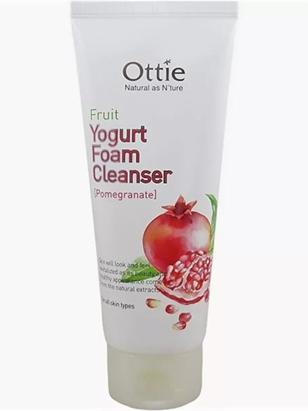 Ottie Пенка для умывания фруктовая йогуртовая с Гранатом 150мл