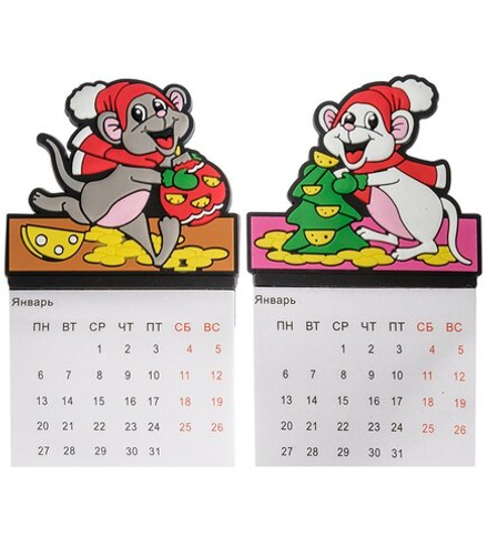 MC-134 Магнит-календарик «Мышонок»