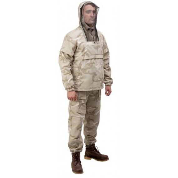 Костюм противоэнцефалитный Helios СТОП-КЛЕЩ р. 52-54 бежевый камуфляж