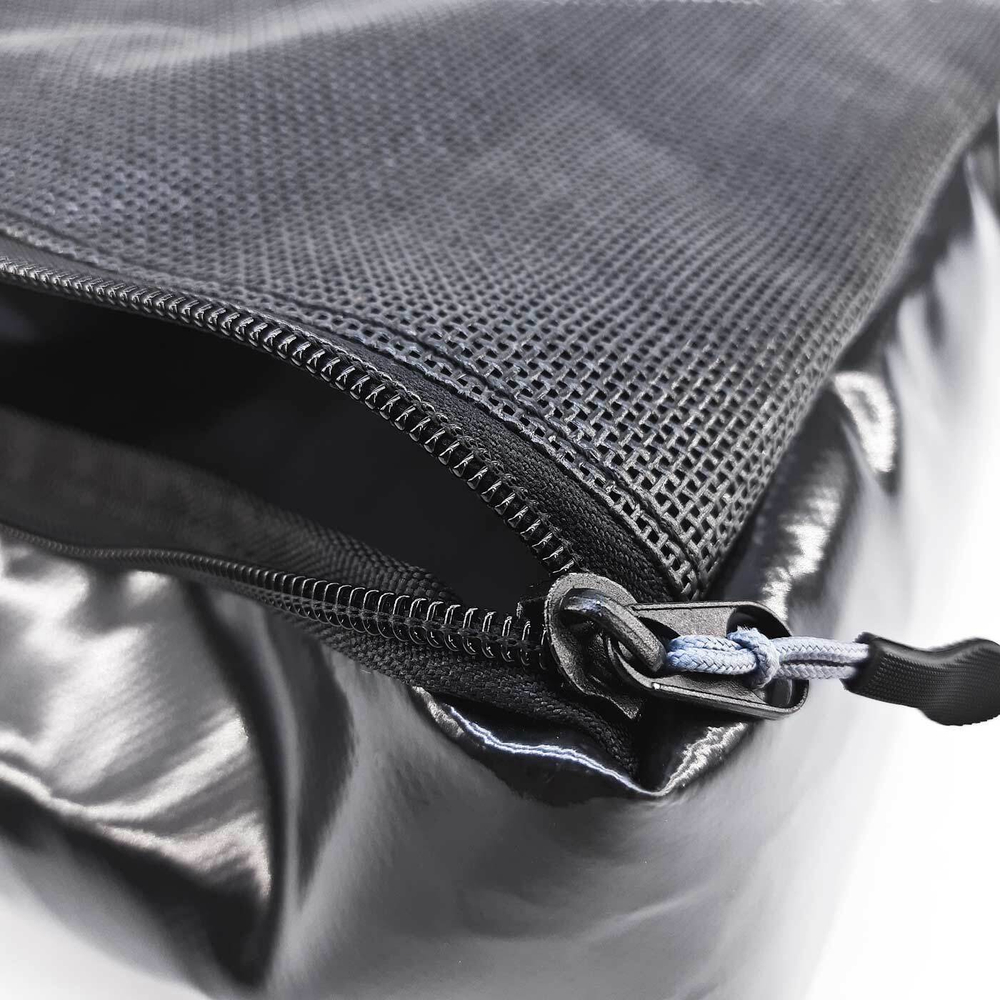 Утилитарный подсумок MOLLE из ткани ПВХ с сеткой 35x27x10см - 10x6