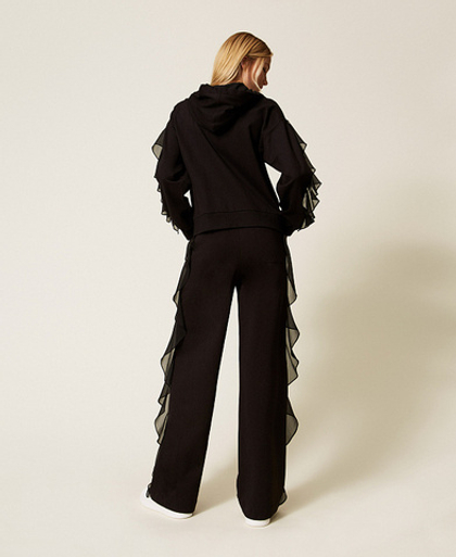 TWINSET Брюки, декорированные оборками