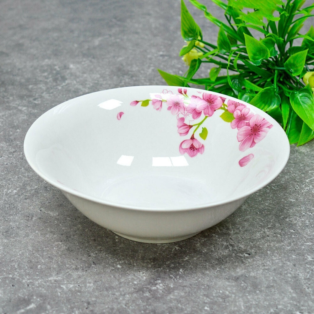 Миска суповая 600мл 18см Клематис