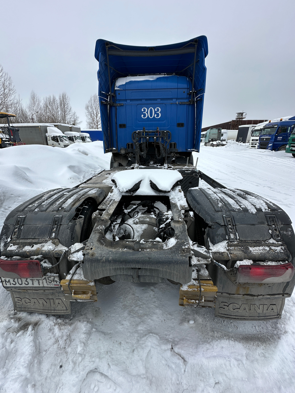 Scania P 4x2 Седельный тягач P400LA4X2HNA 	(Дизельный, 12,7 л, 400 л.с., МТ)