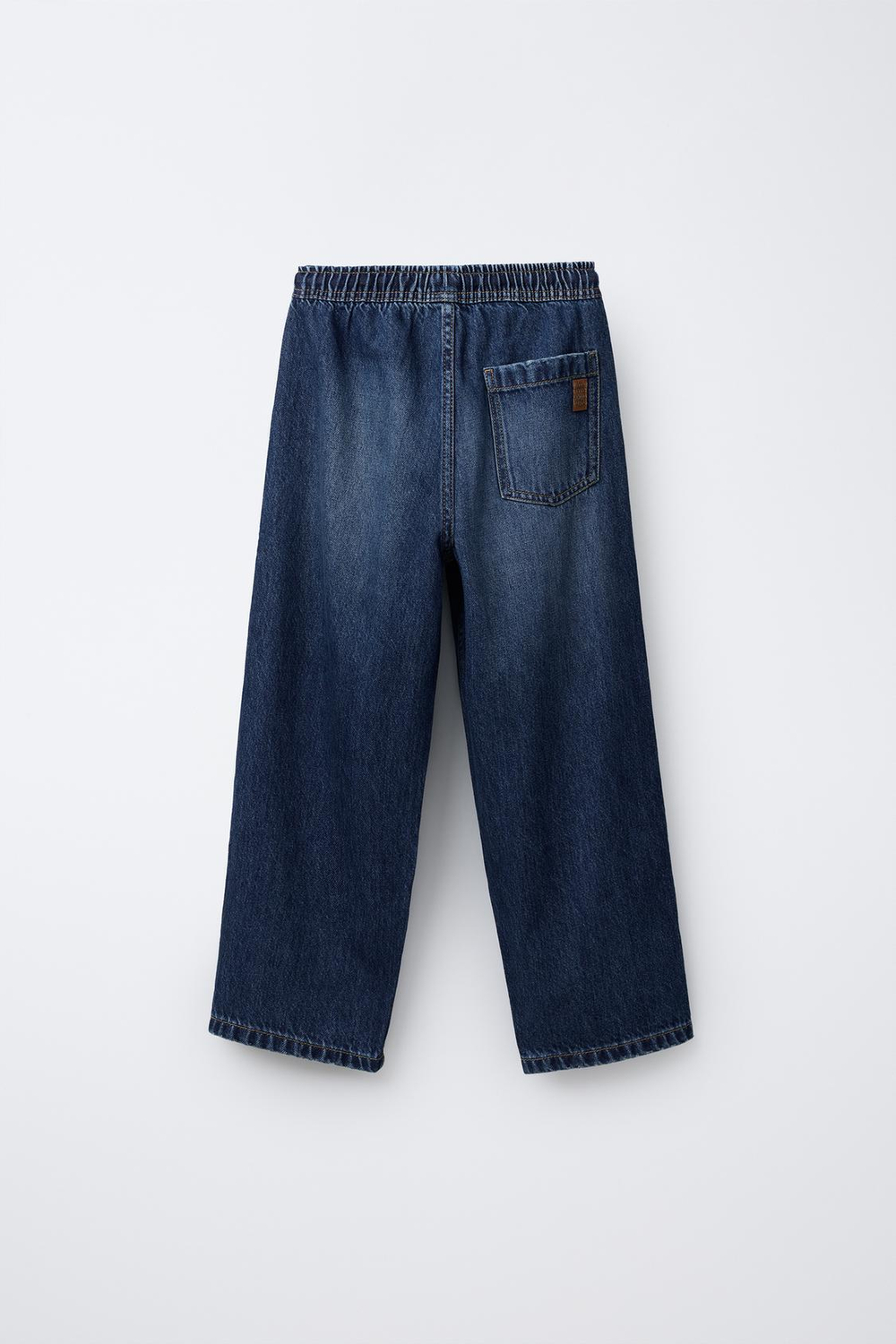 ZARA ДЖИНСЫ BAGGY С ЭТИКЕТКОЙ, СИНИЙ