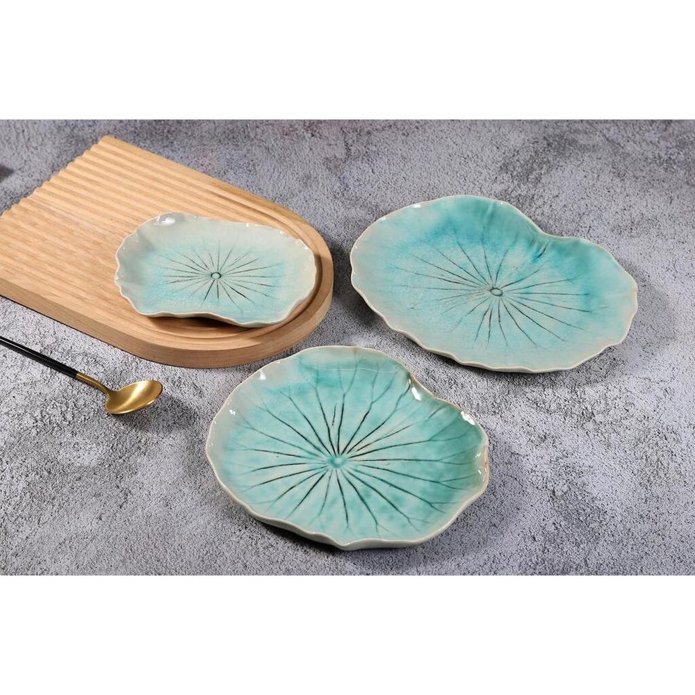 Блюдо для подачи 27,5*22,5 см h2,5 см Sea Blue Frutti di Mare P.L. [1]