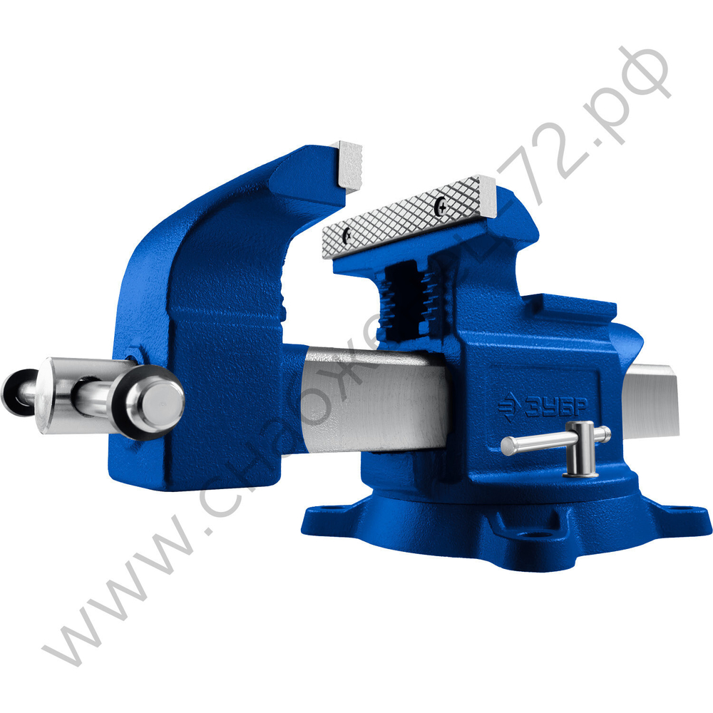 ЗУБР 150 мм, Высокоточные слесарные тиски, Профессионал (32703-150)