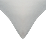 Набор из двух наволочек  из умягченного сатина серого цвета из коллекции essential, 70х70 см