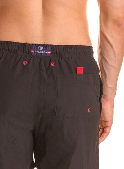 Мужские плавки-шорты с поясом на резинке (Размер: L) (Цвет: черный)