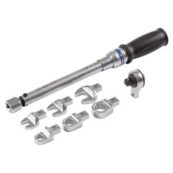 KING TONY (345104D08MR) Динамометрический ключ серии "FIT", 9х12 мм с набором насадок 10-17 мм, 10-60 Нм, кейс