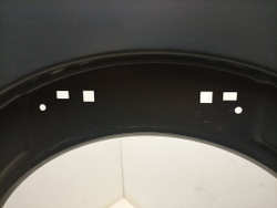 WSPE6H612A кт41 Передняя панель корпуса стиральной машины Beko б/у