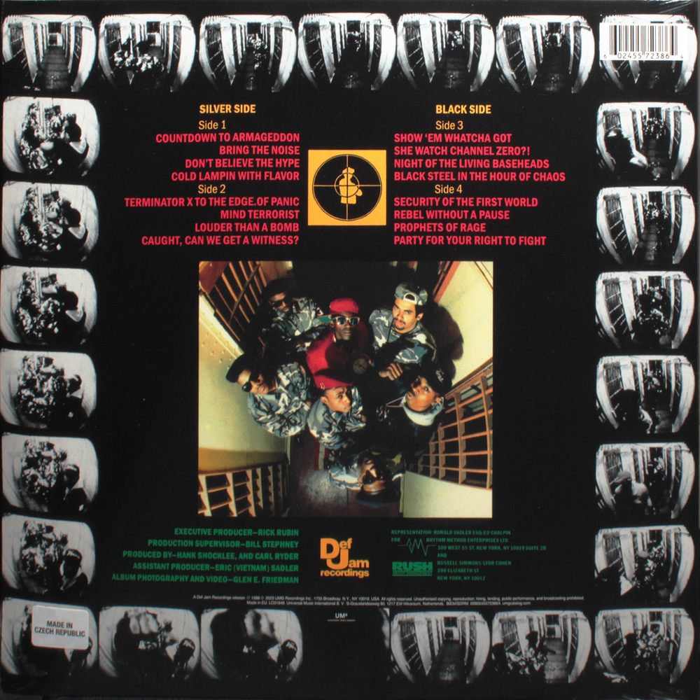 Public Enemy / It Takes A Nation Of Millions To Hold Us Back (2LP)