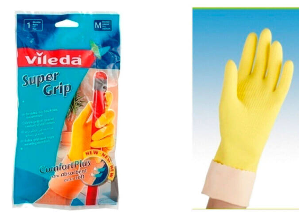 Перчатки Vileda Особо прочные размер M.