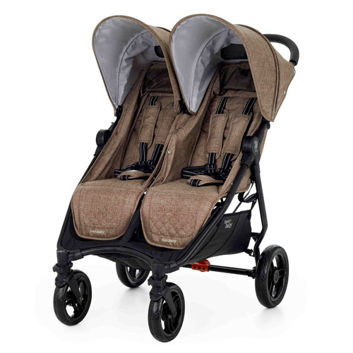 Прогулочная коляска для двойни Valco baby Slim Twin Tailormade Cappuccino