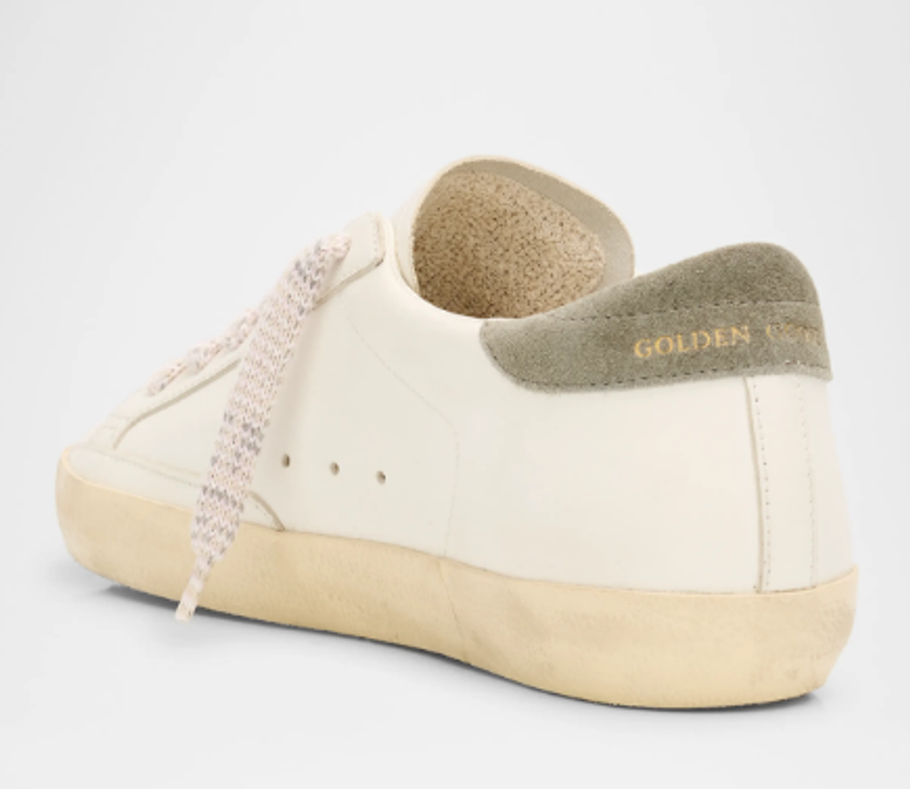 Кеды Женские Golden Goose Super Star Penstar Leather Low-Top Sneakers