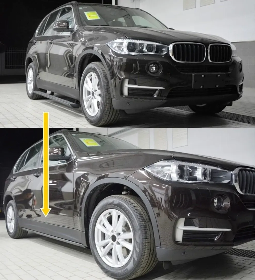 Новая пара электронных подножек для BMW X5 2014-2017 F15 БМВ обвес