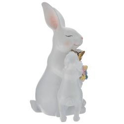 GAEM Фигурка декоративная "Зайцы", L15 W12 H23 см