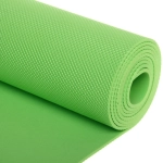 Коврик для йоги 3 мм 173х61 см «Умиротворение» EVA, зелёный