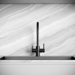 Смеситель для кухни Sancos Taper с краном для фильтра, черный матовый, SC4012MB