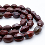 Яшма красная, размер около 14*11 мм, цена за набор 6 шт