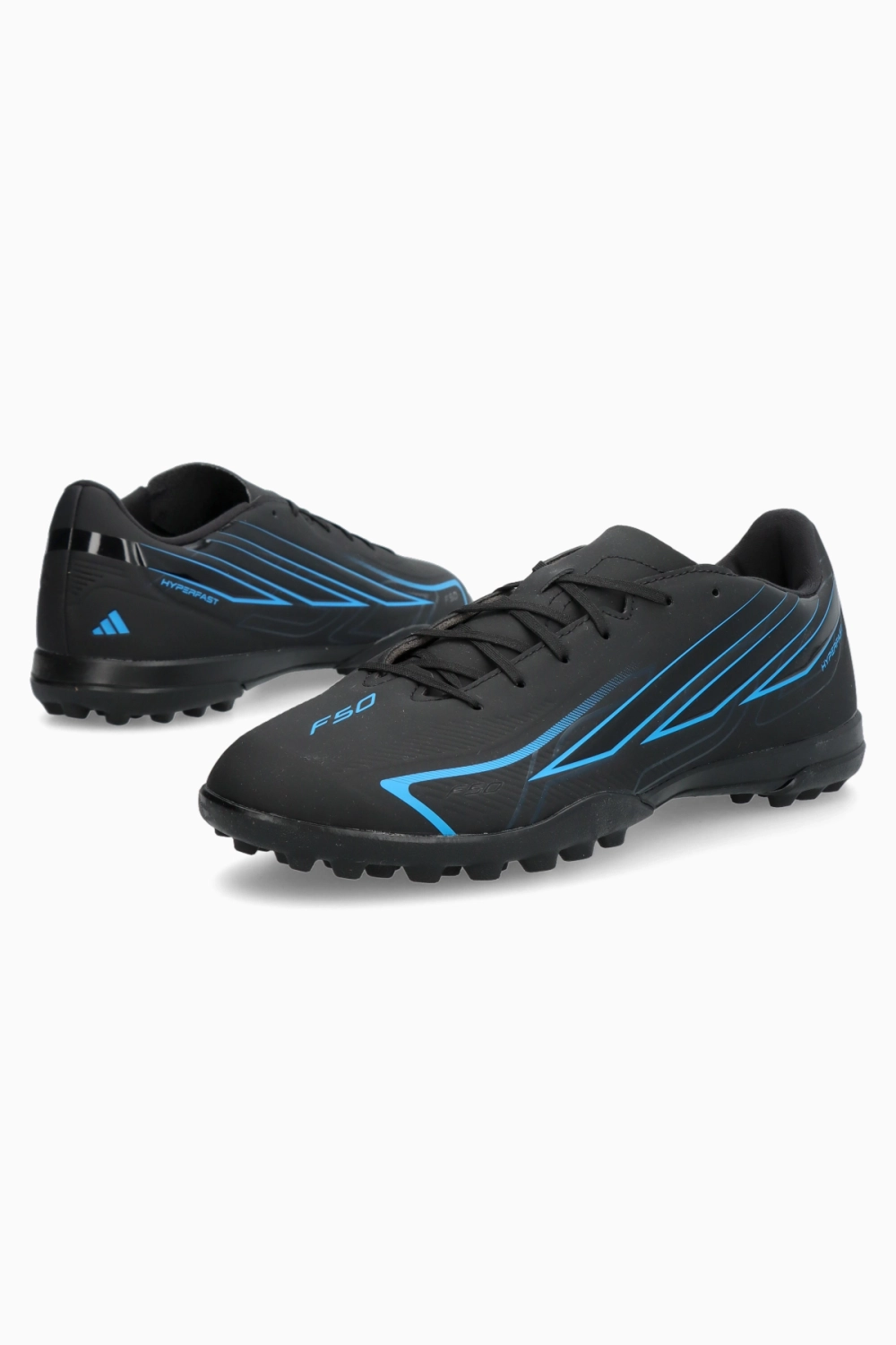 Сороконожки adidas F50 Club Hyperfast TF - черный