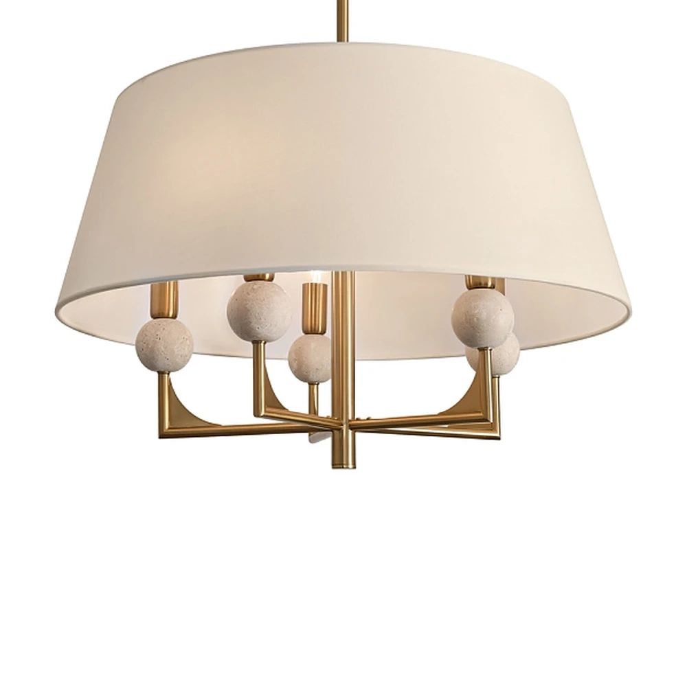 Люстра на штанге Freya RILEY FR2043CL-05BS1