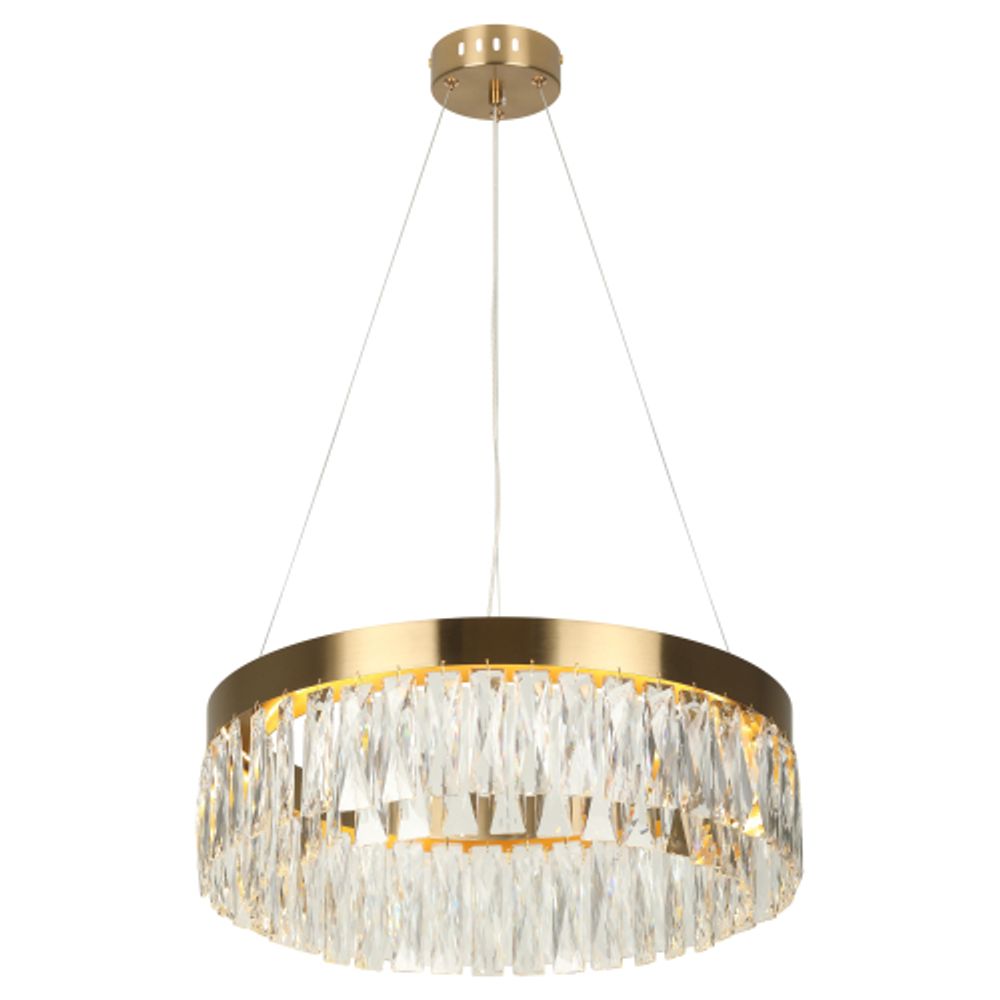 Люстра Rivoli Mary 6129-101 cветодиодная LED 28 Вт 3000 К хрусталь | Rivoli