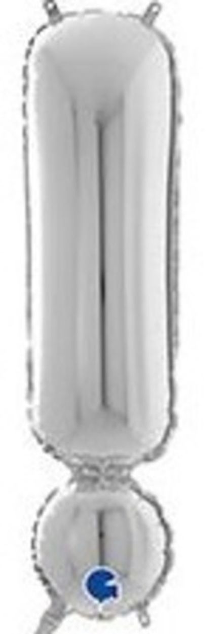 Символ "!" серебро 65 см