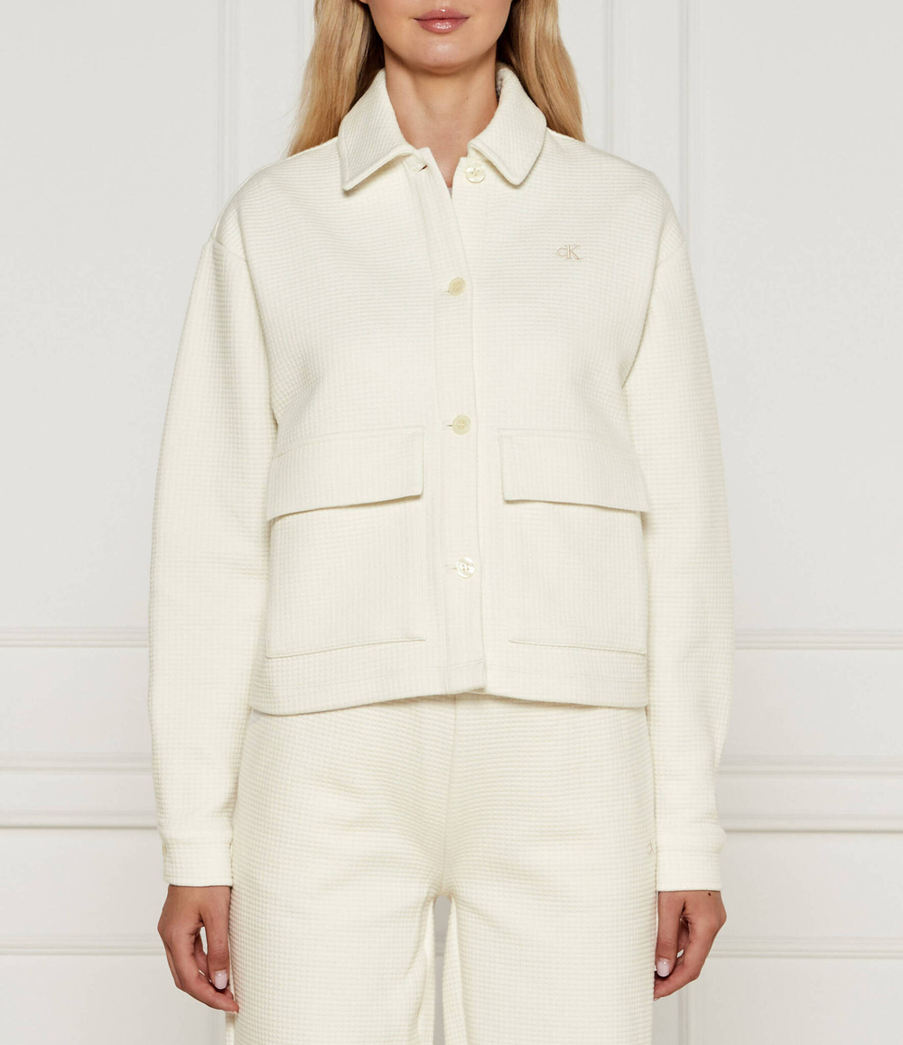 Куртка CALVIN KLEIN JEANS - экрю(J20J223770)