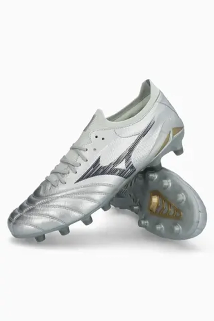 Бутсы Mizuno Morelia Neo IV Beta Japan FG - серебряный