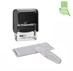 Colop Printer C20/3 SET автоматический самонаборный штамп 38х14 мм, 3 строки