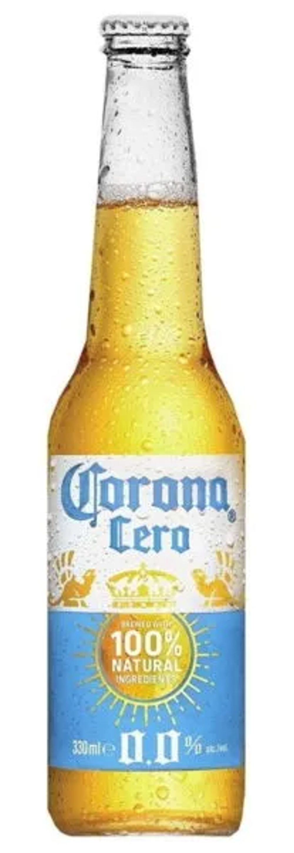 Пиво б/а Corona Zero 0.0% 330мл, стекло