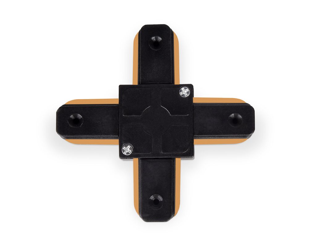 Ambrella Коннектор Х-образный однофазный для соединения трековых шинопроводов Track System GL7083