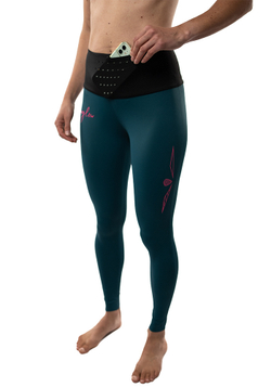 ТАЙТСЫ С ПОЯСОМ ЖЕНСКИЕ SFA FULL TIGHT | TEAL