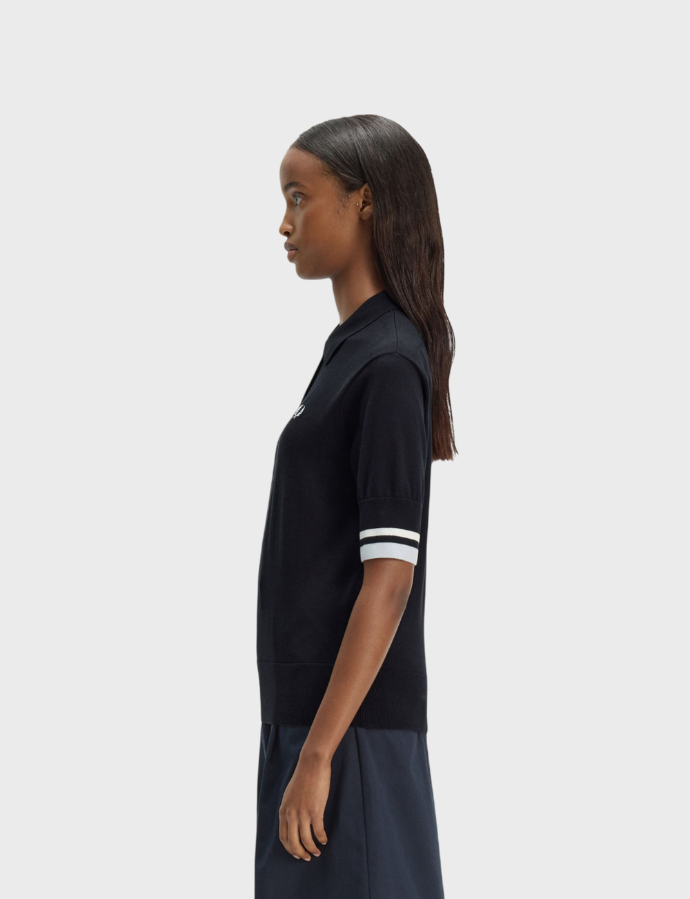 Джемпер-поло FRED PERRY Bold Tipped Knitted Shirt