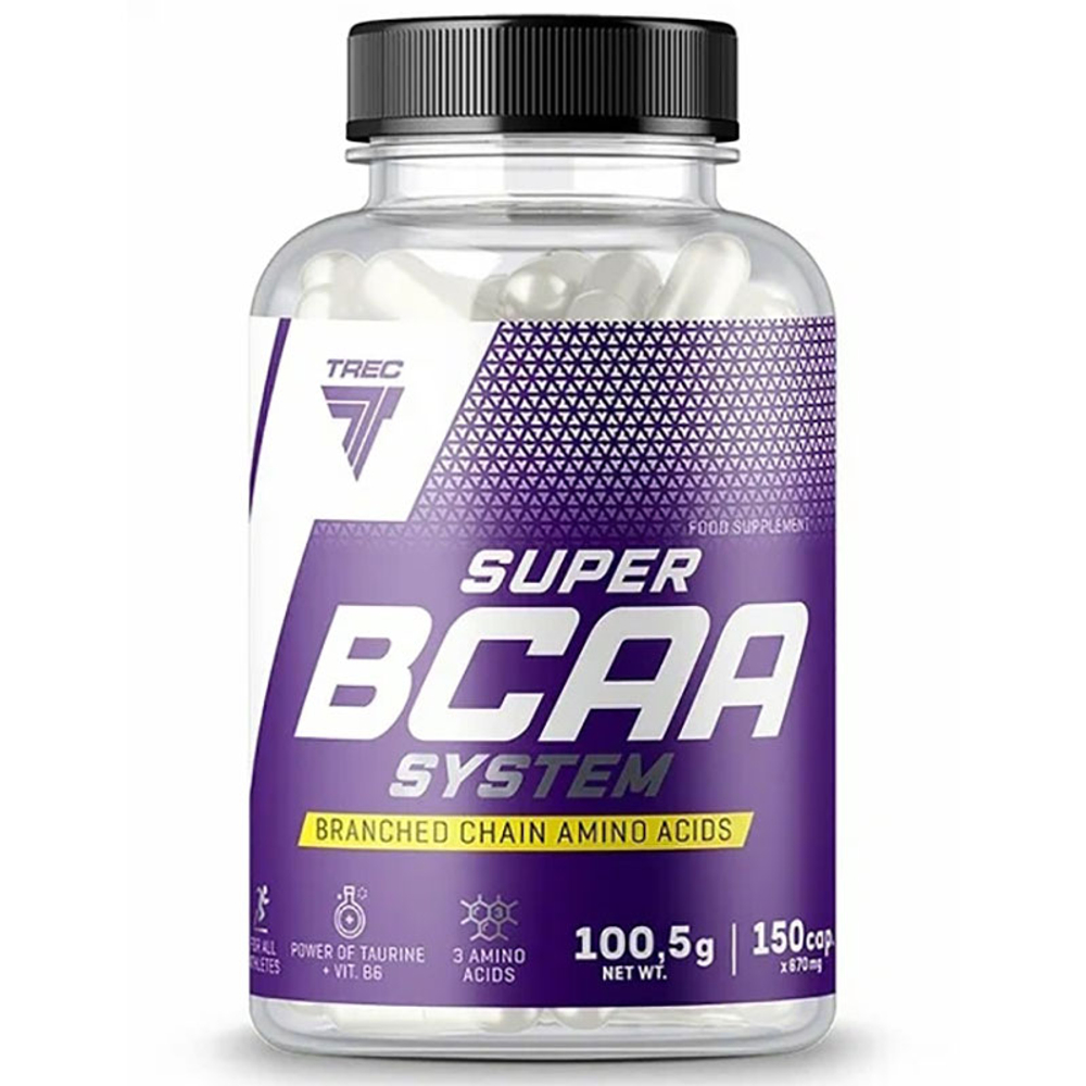 Trec Nutrition Super BCAA System (150 капс.) [M]