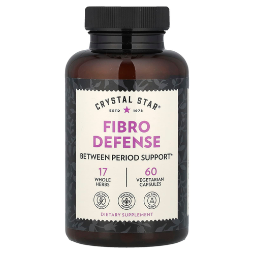 Crystal Star, Fibro Defense, 60 вегетарианских капсул