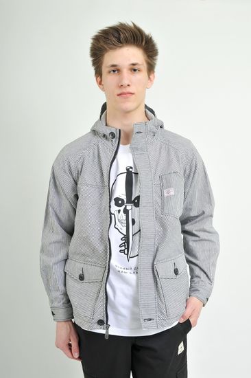 Куртка CROOKS & CASTLES Stripes Black\White