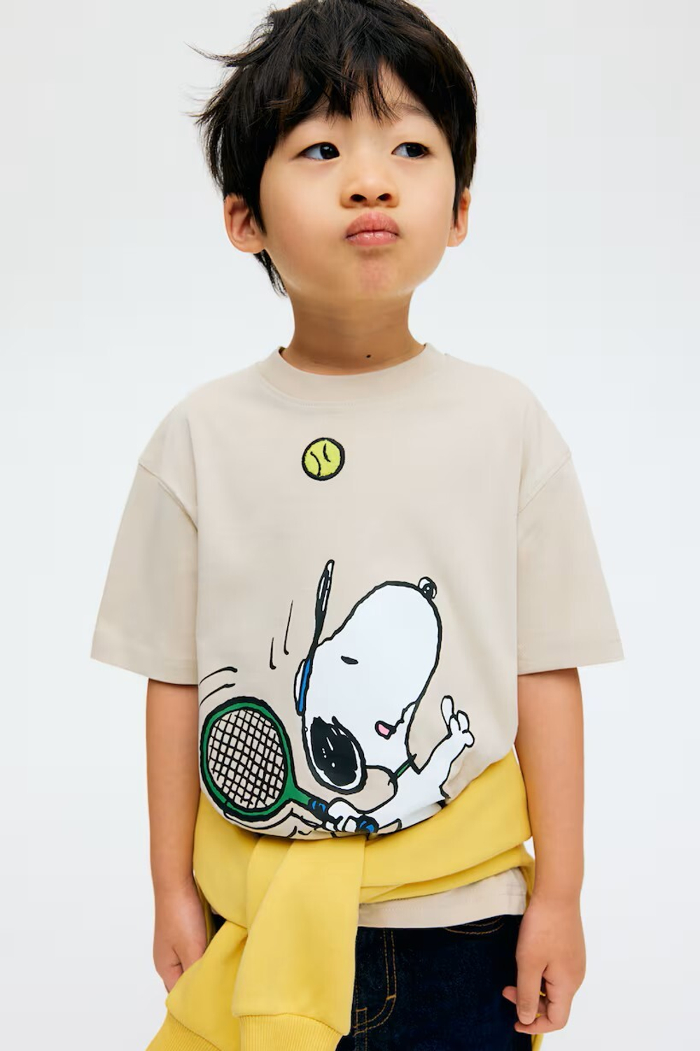 H&M Футболка с принтом, земляной