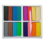 Пластилин 16 цветов Луч Классика, 320гр, со стеком, картон.упак.