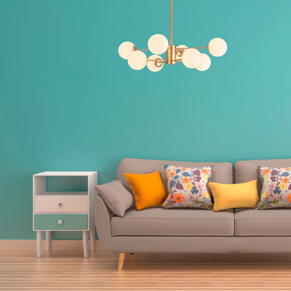 Люстра На Штанге Roundi Brass L8 By Imperiumloft