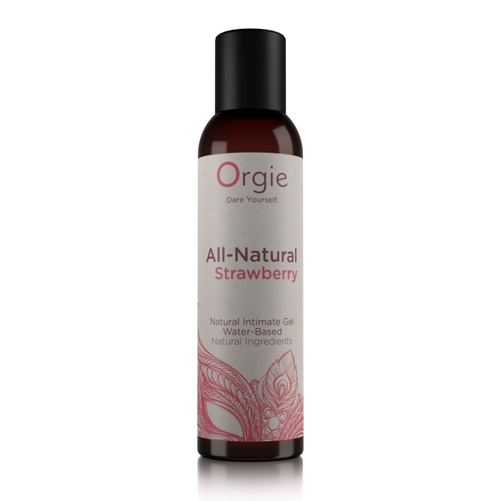 Orgie оральный лубрикант ALL-NATURAL STRAWBERRY, 150мл