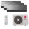 Мультисплит система на 3 комнаты LG AC09BK.NSJR x 3 / MU3R19.U23