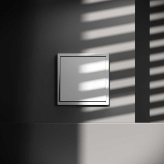 Вывод кабеля Voltum S70, (белый матовый) VLS080202