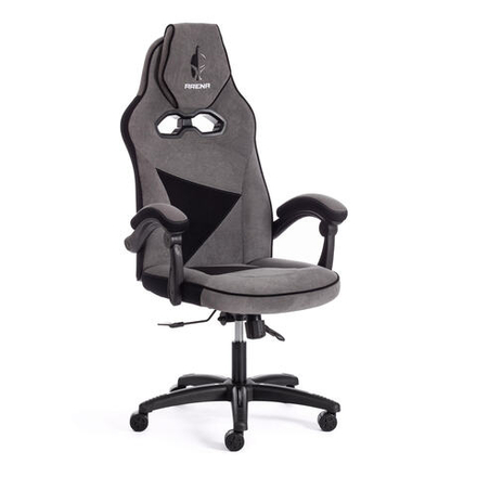 Arena (Tetchair) Кресло (флок серый/черный)