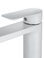 Смеситель для раковины WONZON & WOGHAND Line, Белый матовый (WW-A40732-MW)