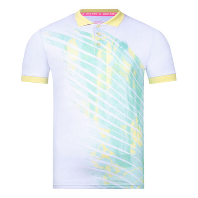 Мужское теннисное поло BIDI BADU Yero Tech Polo Men - Green, Yellow