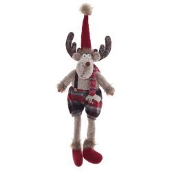 GAEM Игрушка набивная "Олень", L22 W16 H74/24 см, 2в.