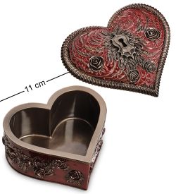 Veronese WS-1126 Шкатулка «Сердце и ключ» (Vincent Hie)