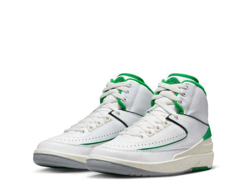 Баскетбольные детские кроссовки Air Jordan 2 (GS) "Lucky Green" Shoes