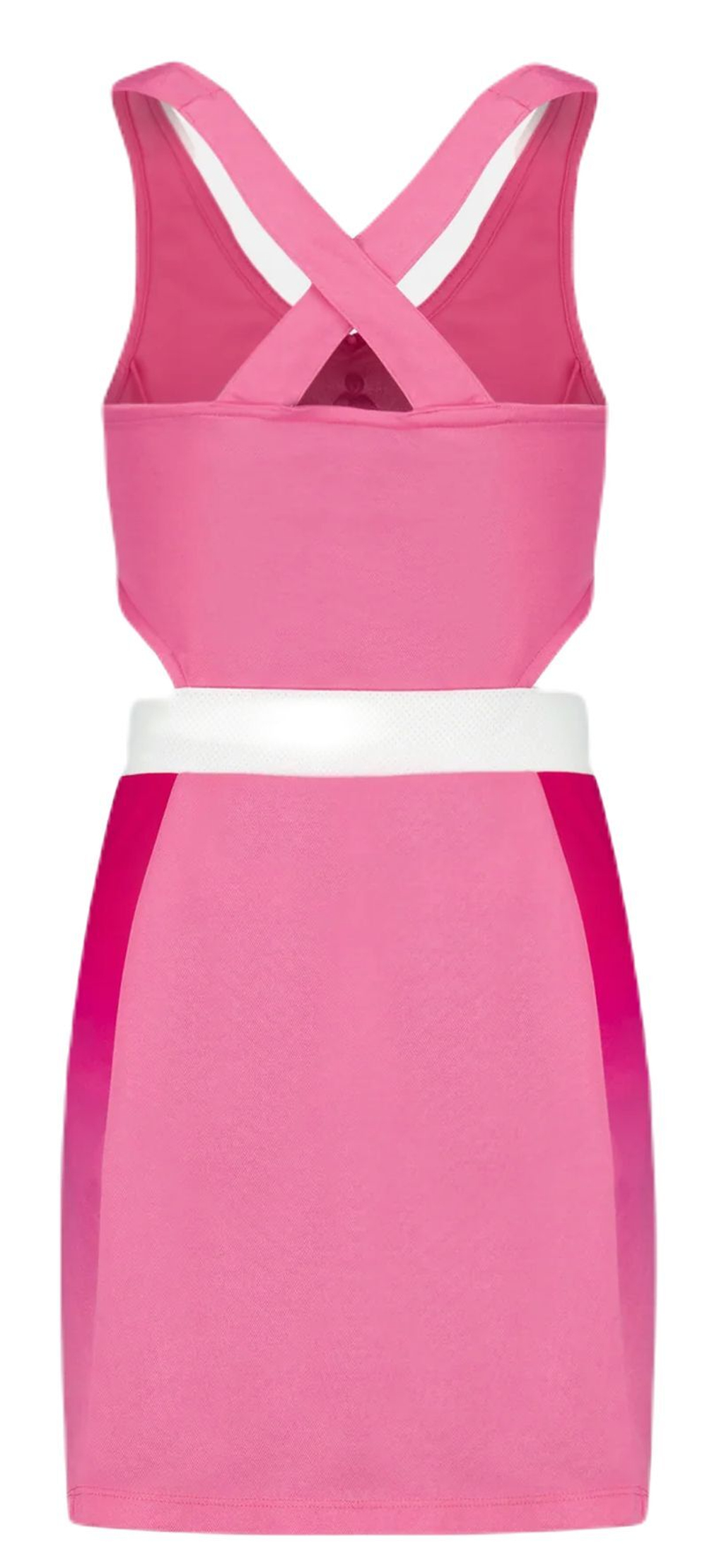 Теннисное платье Le Coq Sportif Tennis Pro Robe 25 - Розовый